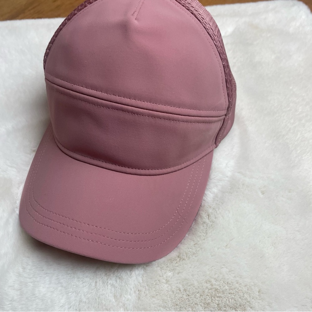 Pink lululemon hat